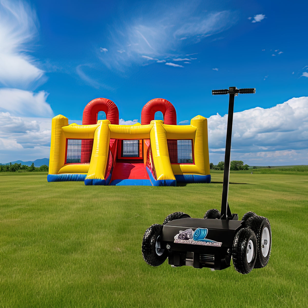 Random Wheeled Machine Inflatable Rolling Machine IRM-800 – Inflatable Rolling Machine™